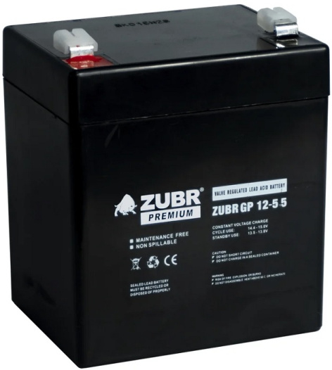 Изображение товара Батарея ZUBR GP12-5.5(ZUBR)