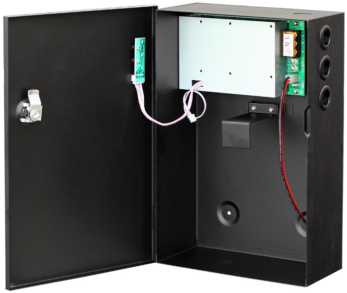 Блок бесперебойного питания Smartec ST-PS105BML-BK Блок бесперебойного питания профессиональный 12 VDC/ 5 A; 220 VAC (место для аккумулятора 17 Ач)