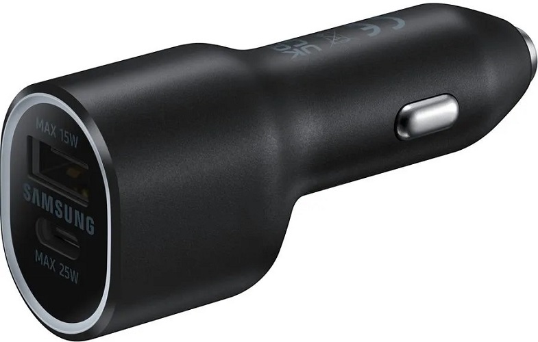 

Зарядное устройство автомобильное Samsung EP-L4020 3A (PD) USB/USB Type-C универсальное черное, EP-L4020