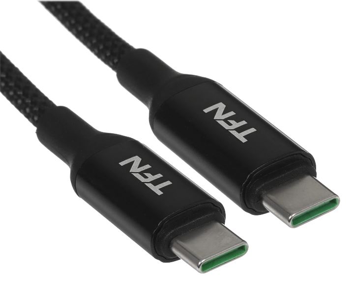 

Кабель интерфейсный TFN TFN-C-DG-CC15M-BK TypeC-TypeC 1.5m 100W LED black, TFN-C-DG-CC15M-BK