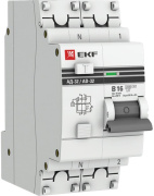 фото Автомат дифференциальный  EKF DA32-16-B-10-pro