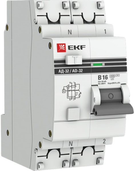 фото Автомат дифференциальный EKF DA32-16-B-10-pro в Красноярске