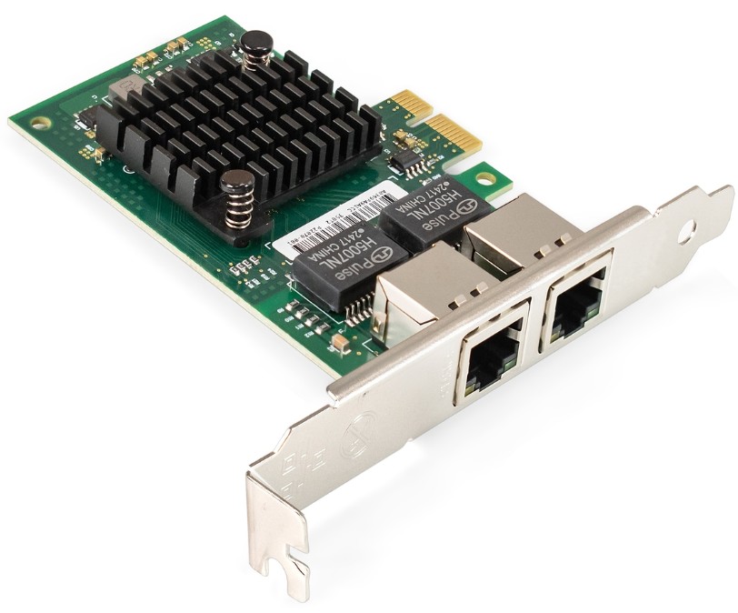 

Сетевой адаптер Exegate EXE-I350-T2V1 EX299699RUS PCI-E x1, 2*RJ45, 10/100/1000Mbps, Gigabit NIC Intel NHI350AM2, EXE-I350-T2V1