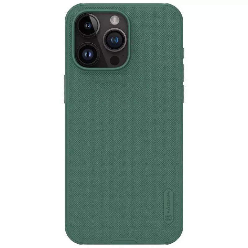 

Чехол Nillkin Super Frosted Shield Pro 4020248 Dark Green, (iPhone15 Pro Max), Super Frosted Shield Pro