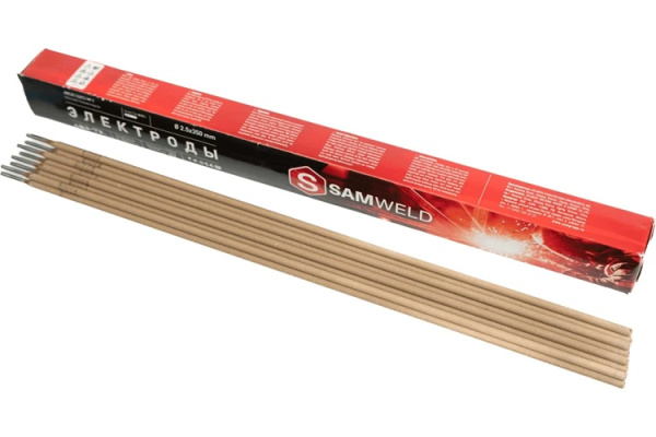 Изображение товара Электроды SAMGRUPP E6013 2, 5 мм - рутиловые для стали