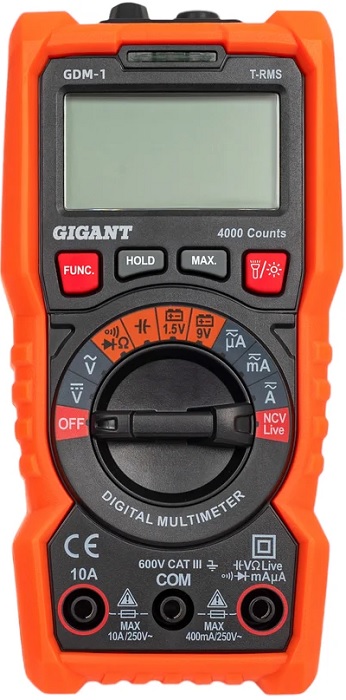 

Мультиметр цифровой Gigant GDM-1, GDM-1