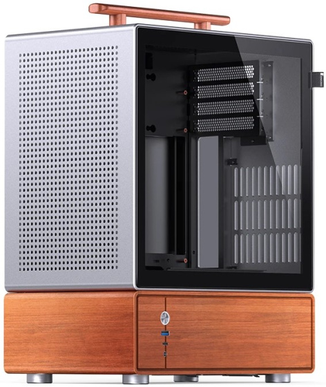 Изображение товара Корпус JONSBO T7 Silver Mini Tower для Micro-ATX и Mini-ITX