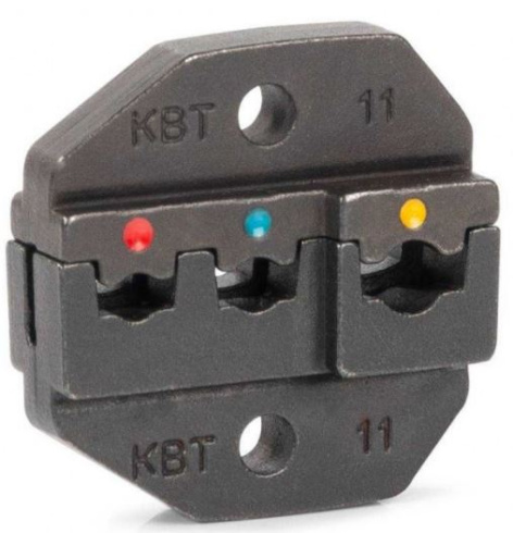 Изображение товара Матрица для опрессовки разъемов КВТ 74411, 0.5-6 мм², овальная форма