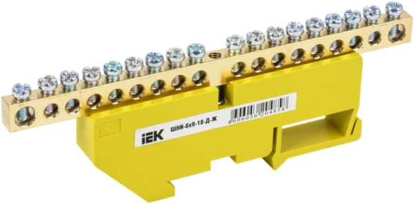 Изображение товара Шина IEK YNN10-69-18D-K05 для электрических проводников