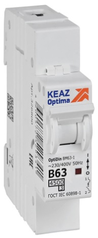 Изображение товара Автоматический выключатель КЭАЗ 329507 для защиты электрических цепей