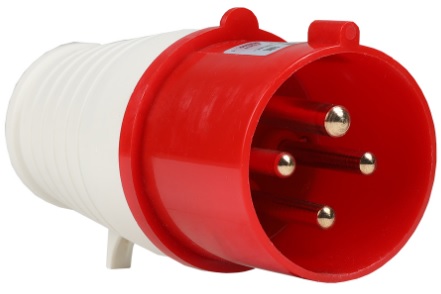 

Вилка кабельная КЭАЗ 222740 025-32А-6h-380AC-3P+PE+N-IP44, 222740