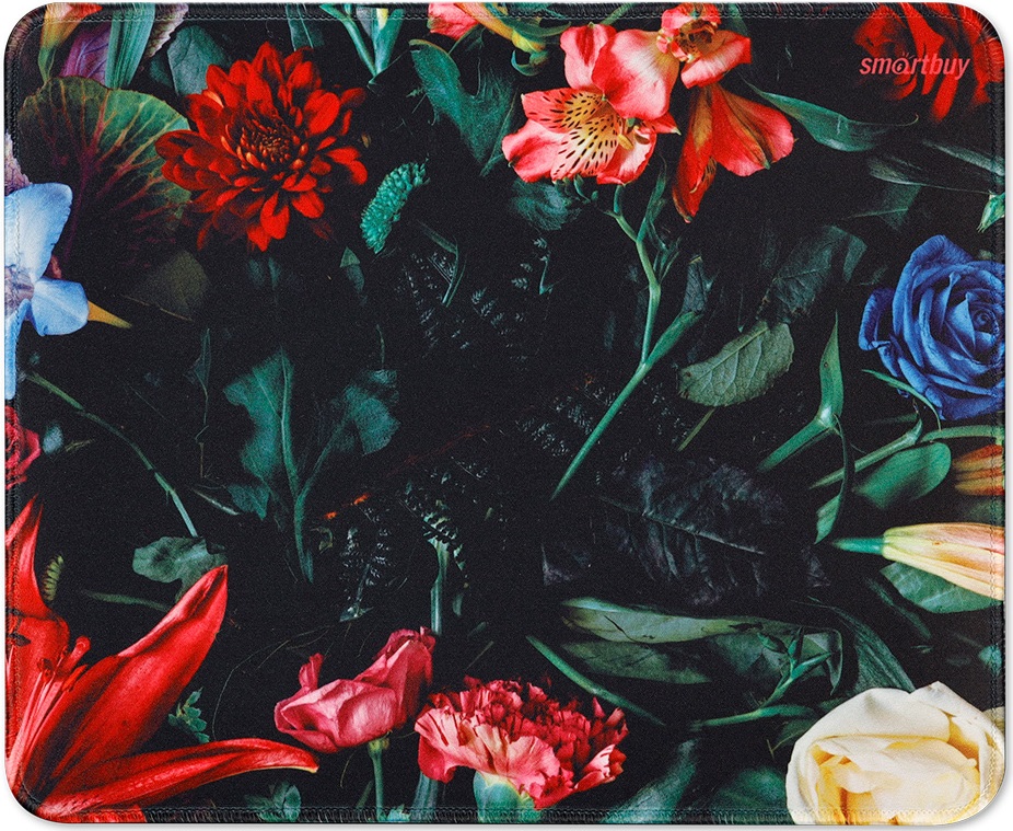 

Коврик для мыши SmartBuy SBMP-102-FL Flowers S-size (1/50), SBMP-102-FL