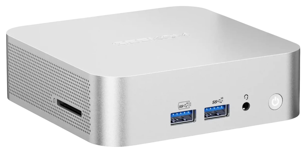 

Мини ПК GEEKOM A6 Ryzen 7 6800/32GB/1TB SSD/Radeon 680M/Win11Pro/silver, A6