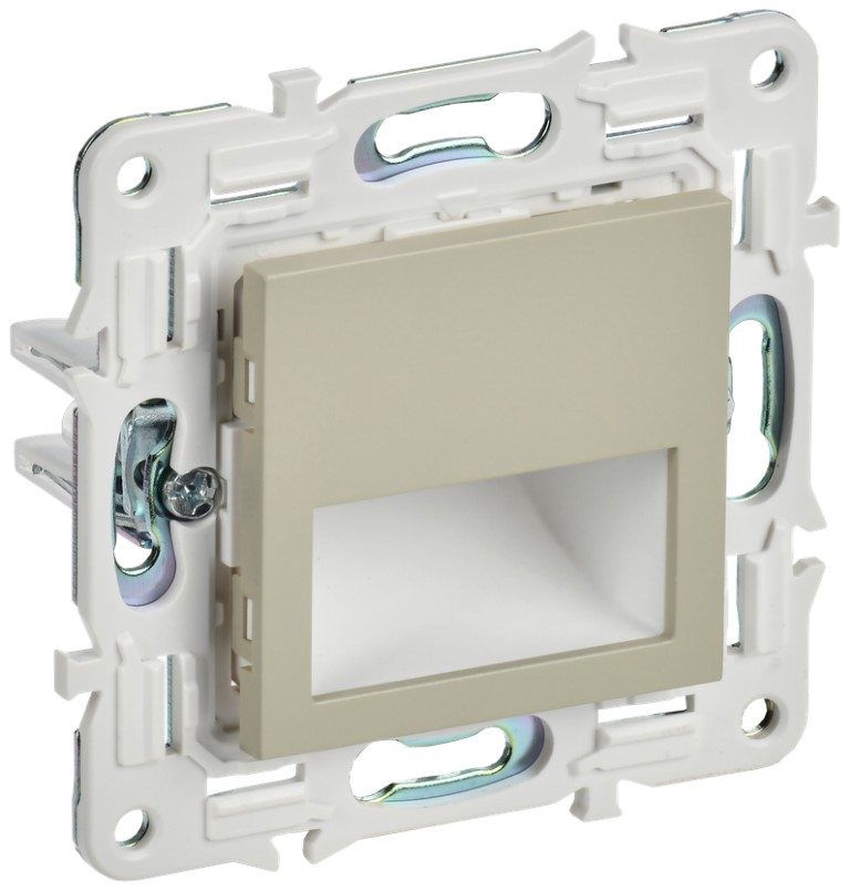 

Подсветка LED IEK SK-FL20-K10 SKANDY встраиваемая SK-L01B бежевая, SK-FL20-K10