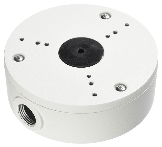 Коробка монтажная RVi RVi-1BMB-10 white способ монтажа: настенный, максимальная нагрузка: 3,5 кг, материал корпуса: металл, класс защиты: IP65, цвет к