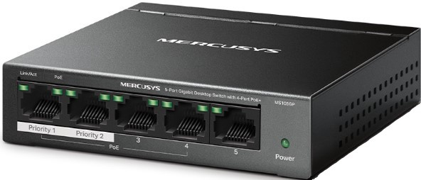 фото Коммутатор неуправляемый Mercusys MS105GP в Омске