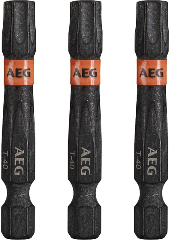 

Бита AEG AAK503TX40 4932479190 ударные 3шт. TX40х50mm, AAK503TX40