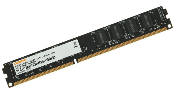 

Модуль памяти DDR3L 8GB Digma DGMAD31600008D 1600MHz RTL PC3-12800 CL11 DIMM 240-pin 1.35В dual rank Ret, DGMAD31600008D