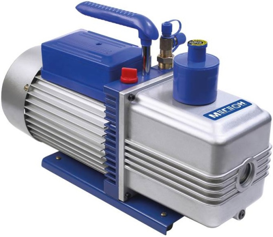 Изображение товара Насос МЕГЕОН 98044 двухступенчатый вакуумный масляный 740 Вт 280 л/мин