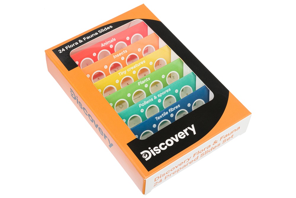 

Набор Discovery 78226 микропрепаратов «Флора и фауна», 24 шт, Discovery 78226
