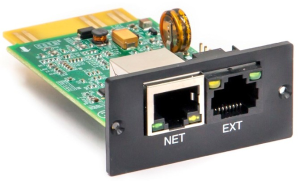 Изображение товара Адаптер ONTEK SCOF SNMP для ИБП с интерфейсом RJ-45 - модуль управления и мониторинга