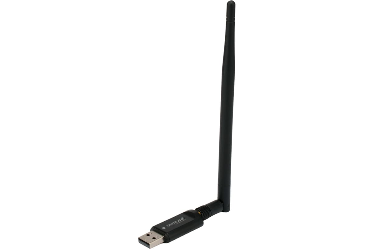

Адаптер сетевой Gembird WNP-UA-019 WiFi, BT двухдиапазонный с антенной, 600Мбит, USB,802.11b/a/g/n/a, WNP-UA-019