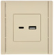фото Розетка USB  IEK FP-U22-D31-K10 в Казани