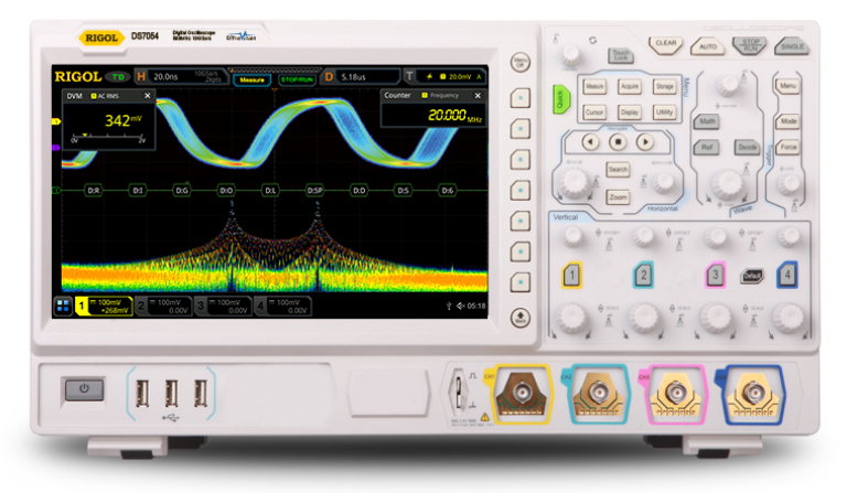 

Осциллограф Rigol DS7024 200MHz BW,4Channel,10GSa/s, DS7024