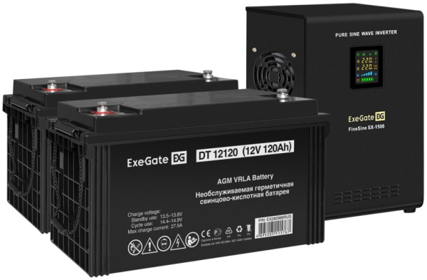 фото Комплект  Exegate FineSine SX-1500.LCD.AVR.2SH в Екатеринбурге