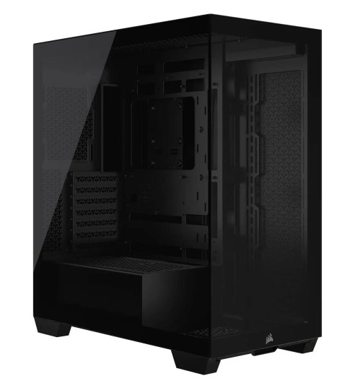 Корпус eATX Corsair 3500X CC-9011276-WW без БП, боковая панель из закалённого стекла, 2*USB 3.2, USB 3.2 Type-C, черный