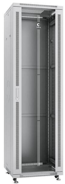 Изображение товара Шкаф для серверного оборудования Cabeus SH-05C 42U стеклянная дверь