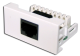 фото Розетка Mosaic Lanmaster LAN-WA-LP-45/5E-WH в Омске