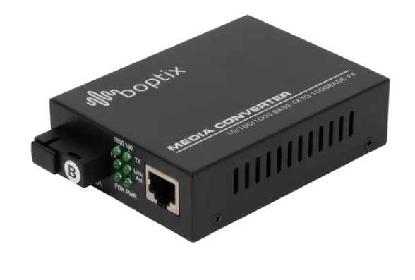 

Медиаконвертер B-OptiX BO-CVT-1000B-3 10/100/1000-BASE-T/100/1000BASE-FX, TX/RX: 1550/1310НМ, BO-CVT-1000B-3