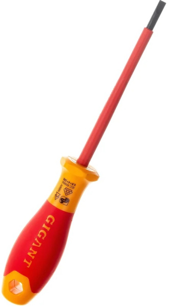 Изображение товара Диэлектрическая отвертка Gigant GDS SL 4100 для электромонтажных работ