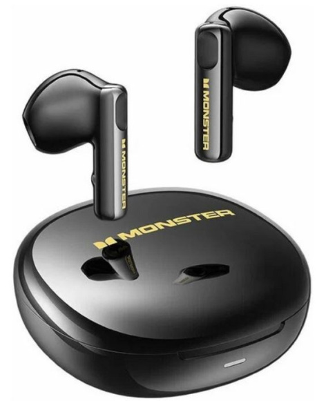 Изображение товара Беспроводные TWS-наушники Monster N-Lite 209 MH22215 Bluetooth 5.4 внутриканальные черные