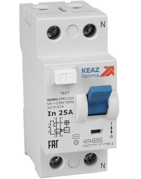 Изображение товара УЗО КЭАЗ 254167