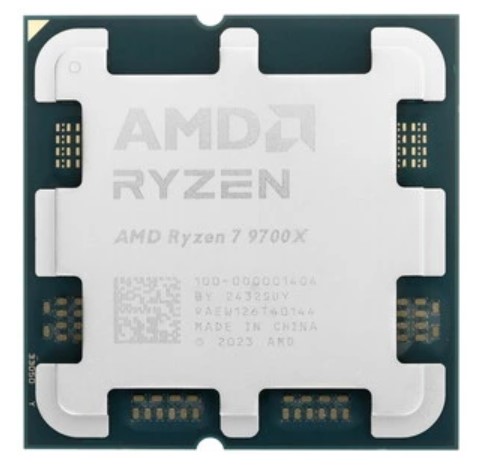 

Процессор AMD Ryzen 7 9700X 100-000001404 Zen 5 8C/16T 3.8-5.5GHz (AM5, L3 32MB, 4nm, 65W TDP) OEM, Ryzen 7 9700X