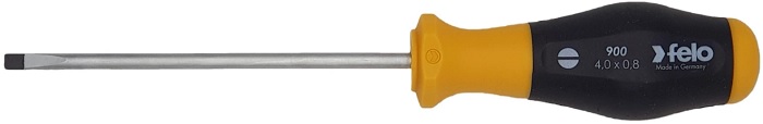 

Отвертка Felo 90004310 шлицевая SL4,0x0,8x100, 90004310