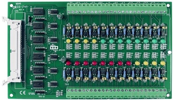 

Плата ICP DAS DB-24P/DIN CR 24 Channel OPTO-22 Compatible Opto-Isolated Inputs Board, DB-24P/DIN CR