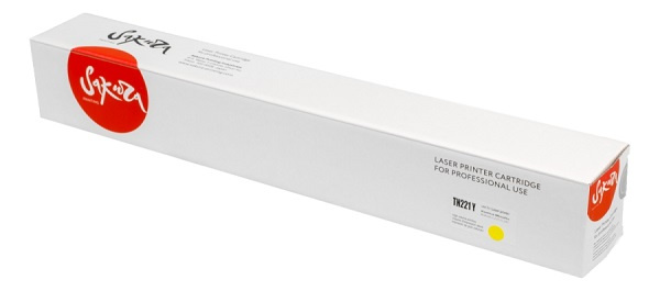 Изображение товара Тонер Sakura SAKMTN-221Y для Konica Minolta C227 C287 яркая печать