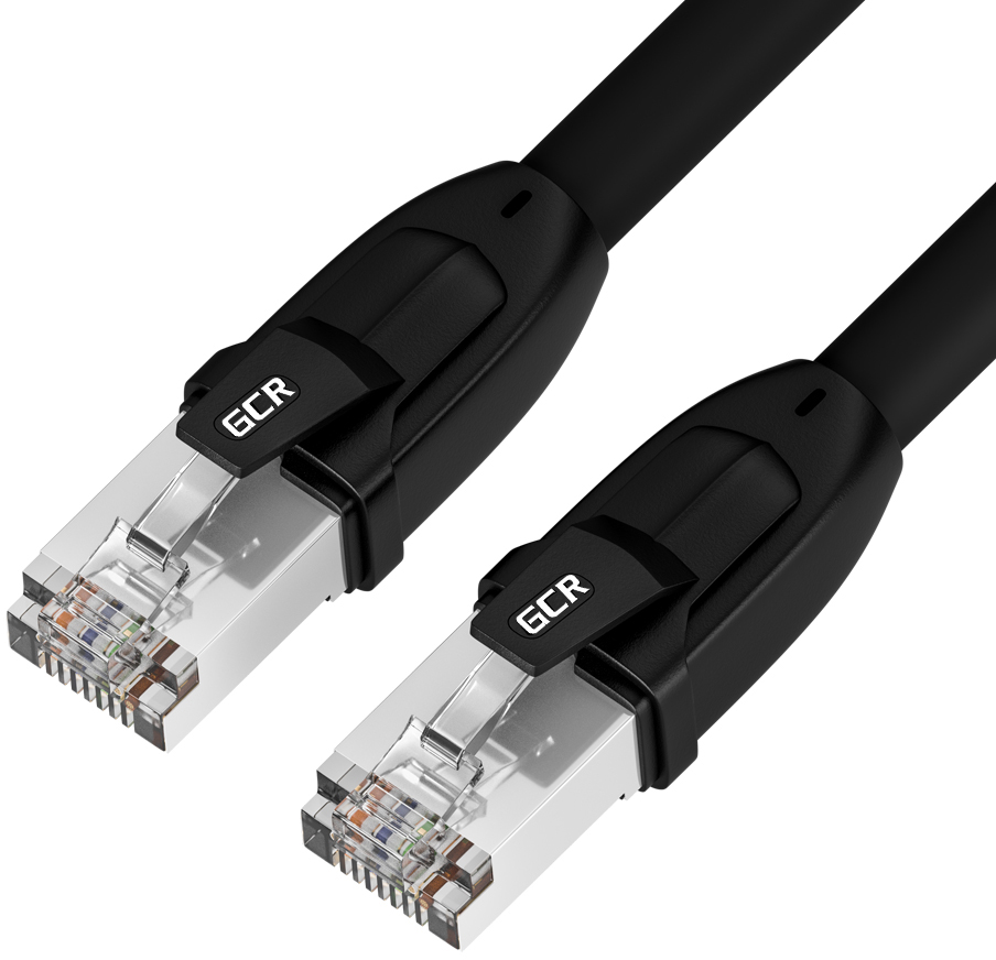 

Кабель патч-корд F/FTP 8 кат. 50м Greenconnect GCR-52355 PROF ethernet, RJ45, CU, 26 AWG, литой, прямой, черный, экранированные коннекторы, GCR-52355