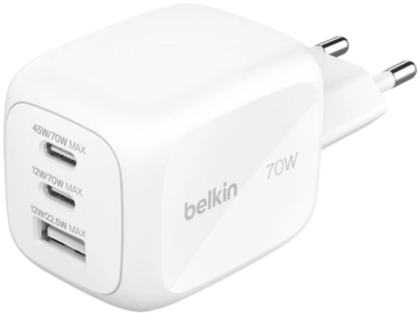 Изображение товара Зарядное устройство сетевое Belkin WCH018HQWH