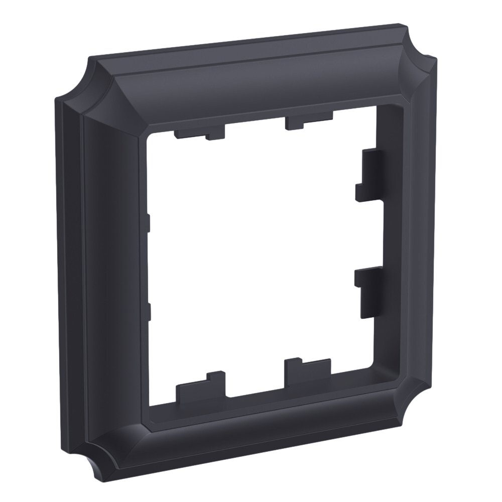 

Рамка одинарная Systeme Electric ATN101001 AtlasDesign ANTIQUE Карбон, ATN101001