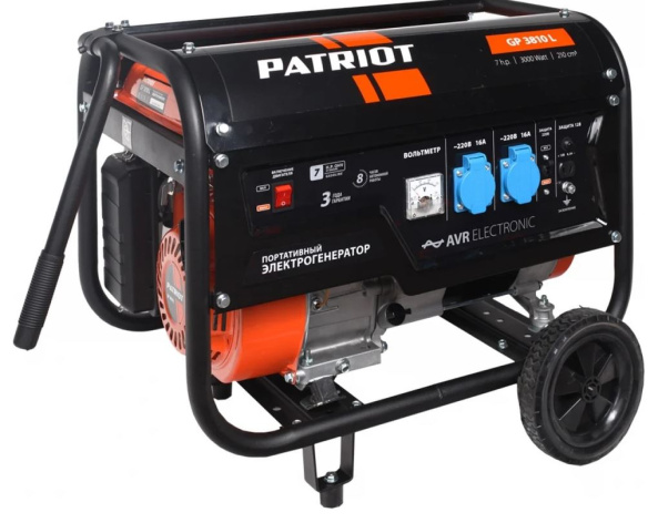 Изображение товара Генератор бензиновый Patriot 3810L