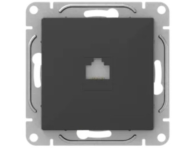 

Розетка компьютерная EKF UP1-SOB-RJ45-5 RJ45 (cat5), чёрный Эпика, UP1-SOB-RJ45-5