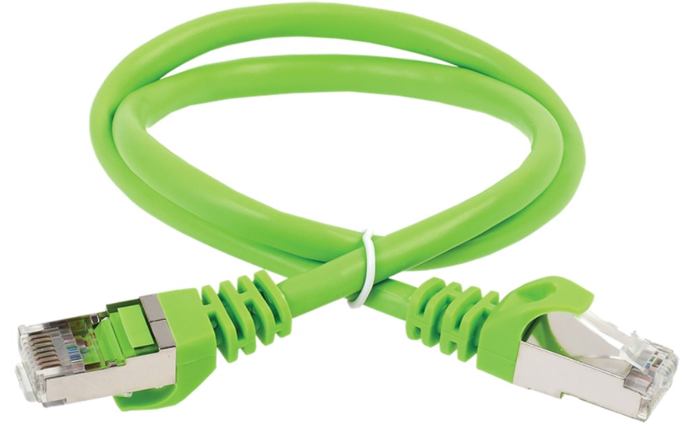 

Кабель патч-корд FTP 5е кат. 1м ITK PC02-C5EF-1M зеленый, PC02-C5EF-1M