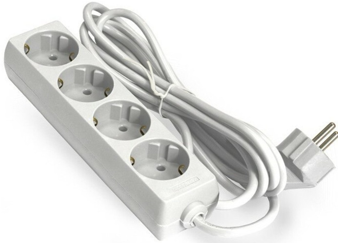 фото Удлинитель  Exegate ECE-4-5W