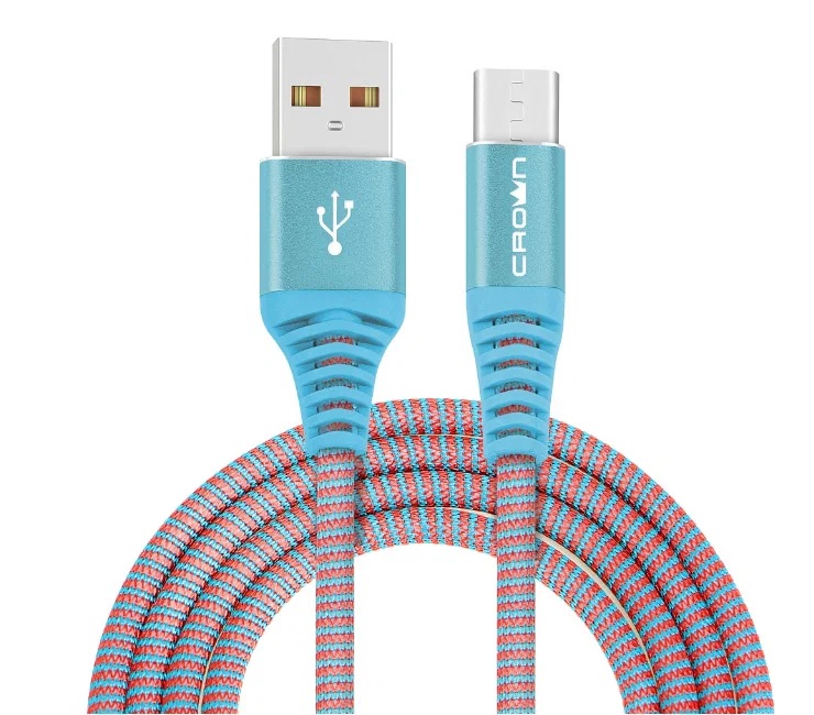 

Кабель Crown CMCU-3102C CM000002139 USB - USB Type-C blue, CMCU-3102C