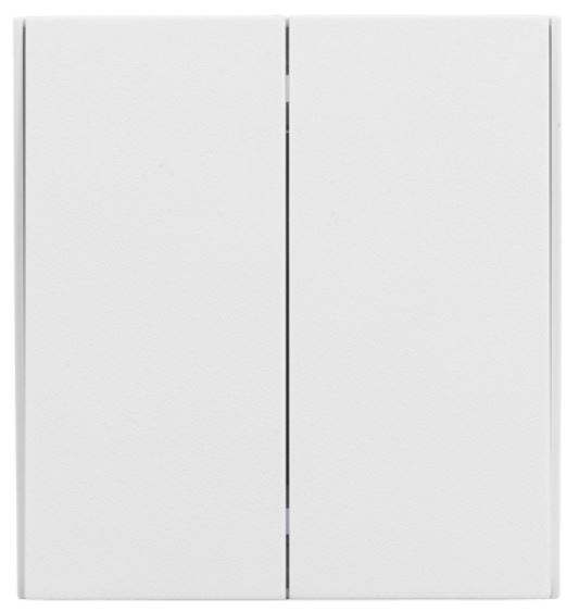 

Выключатель двухклавишный KRANZ KR-78-0706-4 MIELE STRONG 10А с/у жемчуг, KR-78-0706-4