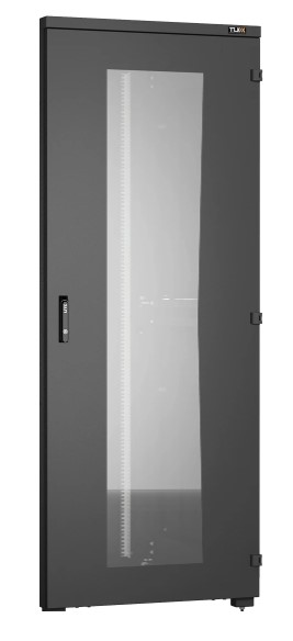 

Дверь одностворчатая перфорированная TLK TFI-4280-P-R-BK на раме с замком и петлями для шкафа серии TFI 42U шириной 800мм, черная, пара направляющих., TFI-4280-P-R-BK